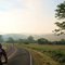 I Love Riding my bike at Sunrise