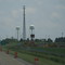 Twin water towers