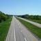 Looking north on I-95 from overpass