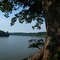 Hogback Rd cliffs and Alum Creek reservoir, Kilbourne, OH