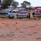 Old cars, Shamrock, Texas