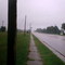 Navy Road on a rainy day.