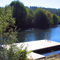 Dory dock on Williamson River