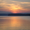 Lake Auburn, Maine. Sunset