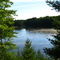 morning view of Bass Lake, Cable, WI