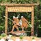 May 2007 - Cable, Wisconsin. American Birkebeiner sign. The region is home to many Norwegian Americans.