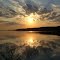 Crystal clear Sunset