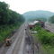M & K Junction, CSX, Looking West, Rowlesburg WV 6/1/2000