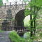 Suspended Road Bridge under CSX RR Bridge, Cranberry Grade, Rowlesburg WV 6/1/2000