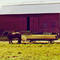 Amish Barn and Hay Wagon