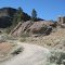 Gravel road at Steamboat Rock