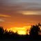 Orange sky