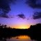 Village Creek State Park_Sunset at the Canoe Dock