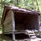 FLT M09 Kankadea Trl 2.0 mi - Kanakadea Lean-to, 11x11' interior, outhouse behind, seasonal stream below