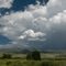 Afternoon thunderstorm near Dell, MT