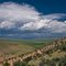 Rising clouds from Big Sheep Creek