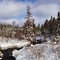Manistee River In The Winter