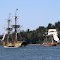 Tall Ships 'Lady Washington' and 'Hawaiian Chieftain' (suz)