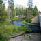 Crescent Creek by Hwy 58, Odell Butte in background