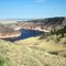 View of Yellowtail Dam, Montana