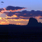 Shiprock Sunset