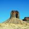 Monolith on U.S. 491 near Shiprock.