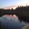 Sunset at Barton Ponds