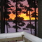 Sunset over Watchic pond