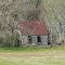 Ratty little house outside of Columbus, Texas