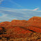 Sunset light illuminates Comb Ridge, SE Utah