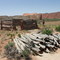 Ruins of a Native American hogan