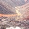 Looking down the ravine