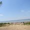 Beach in the Tawas Point State Park campground