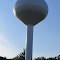 Water tower without a label (HSRUA water pump station 2, Huron Dr, East Tawas, MI