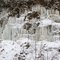 Icicle Formations / Frozen Waterfalls Along I-70; January 20 2009
