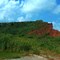 Flat top hills in Oklahoma