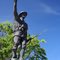 doughboy statue on the island, Logan, WV