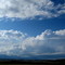 2007 - July 1st - 00:16Z - Looking NNW - Storms forming over the Crazy Mountains.