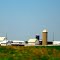 Dairy Farm with Two Silos