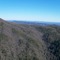 Hawksbill and Tablerock: panorama over Linville Gorge - View E