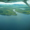 Flying over Rangeley Lake