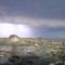 Badlands lightning