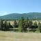 Superior municipality and Clark Fork River, Mineral County, Montana, USA