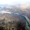 Aerial view on Missouri valley above Fort Thompson (SD)