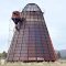 Incinerator of the old lumber mill