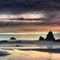 Luffenholtz Beach at Sunset