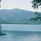 Lake Pillsbury, with Hull Mountain in background, from campground