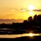 Sunset in Kake as seen from the old cannery superintendents house