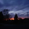 beautiful sunset in antigo