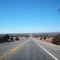 From large hill facing northwest into Seiling, Oklahoma
